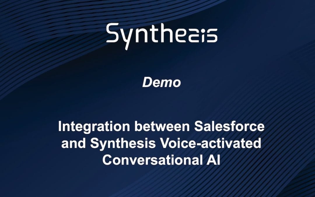Integration between Salesforce and Voice-activated Conversational AI